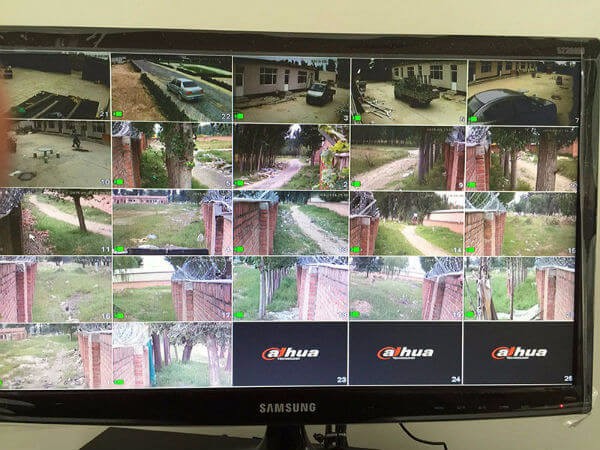 佳興園建筑工程有限公司工廠視頻監(jiān)控安裝