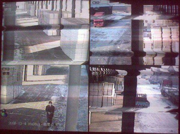 監(jiān)控畫面干擾