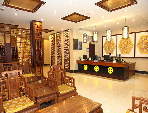 一北賓館收銀臺(tái)